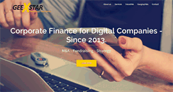 Desktop Screenshot of geexstar.com